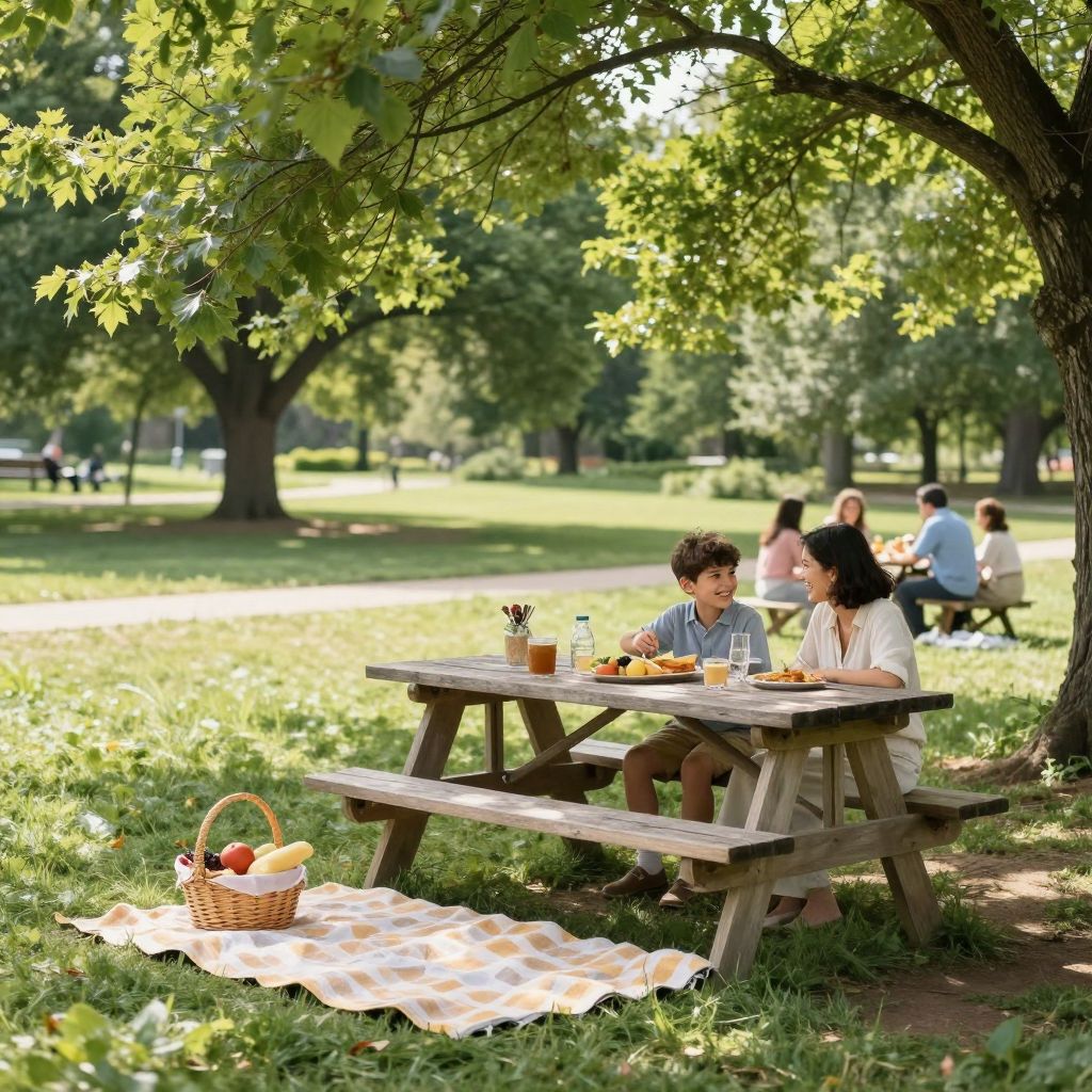 Picnic at Bella Vista Park