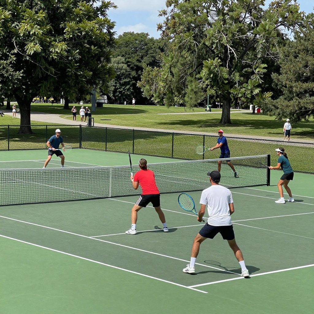 Tennis Courts at Bella Vista Park