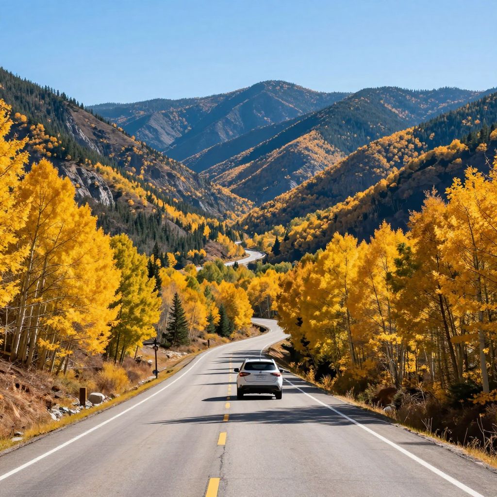 Drive along Highway 306