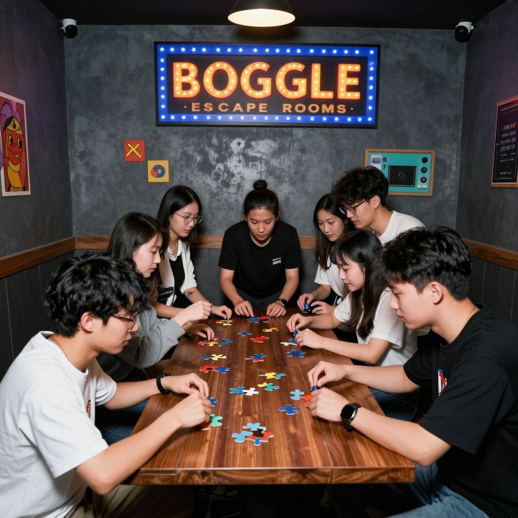 Boggle Escape Rooms