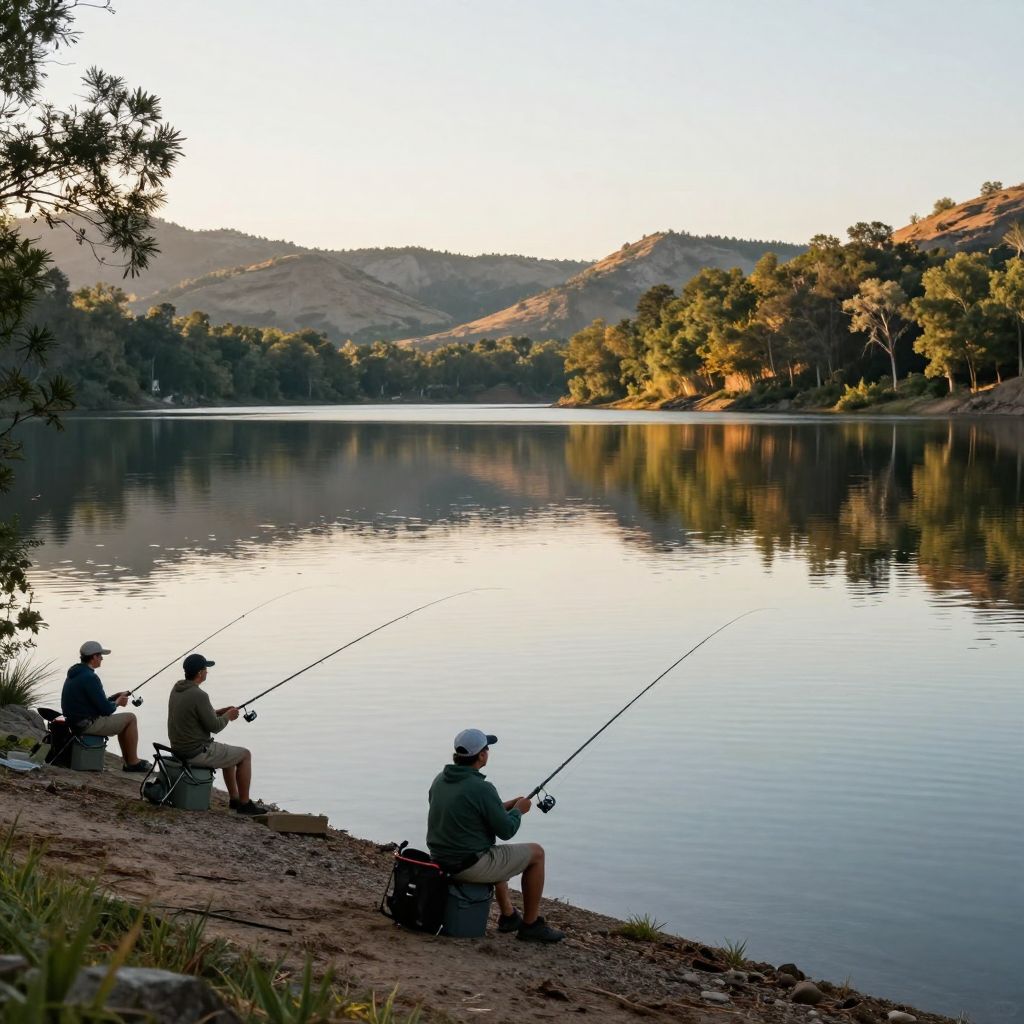 Fishing in Canyon Lake
