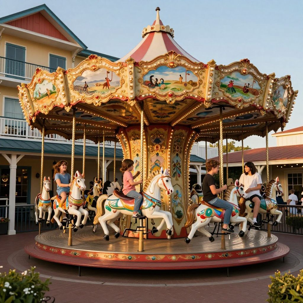 Capitola Venetian Hotel Carousels