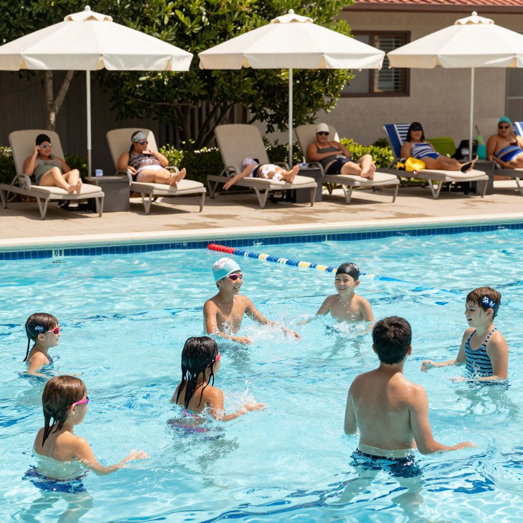 Dana Hills Swim Team Pool