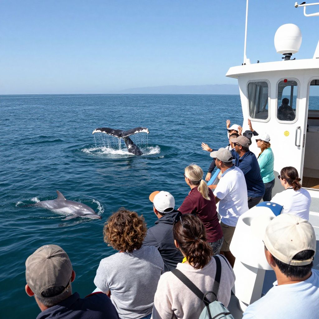 Whale Watching from Dana Point Harbor