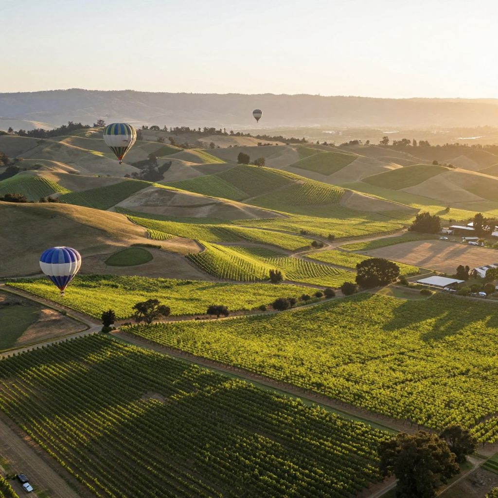 Hot Air Balloon Ride Over Sonoma County