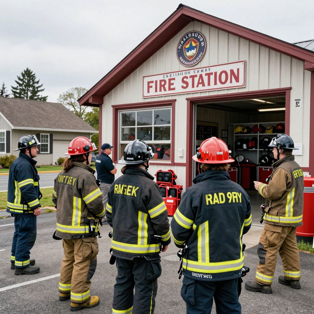 Healdsburg Fire and Police Station Tours