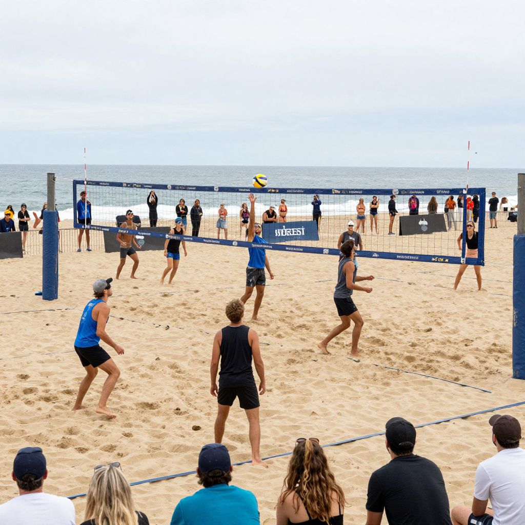 Beach Volleyball Courts at 13th Street