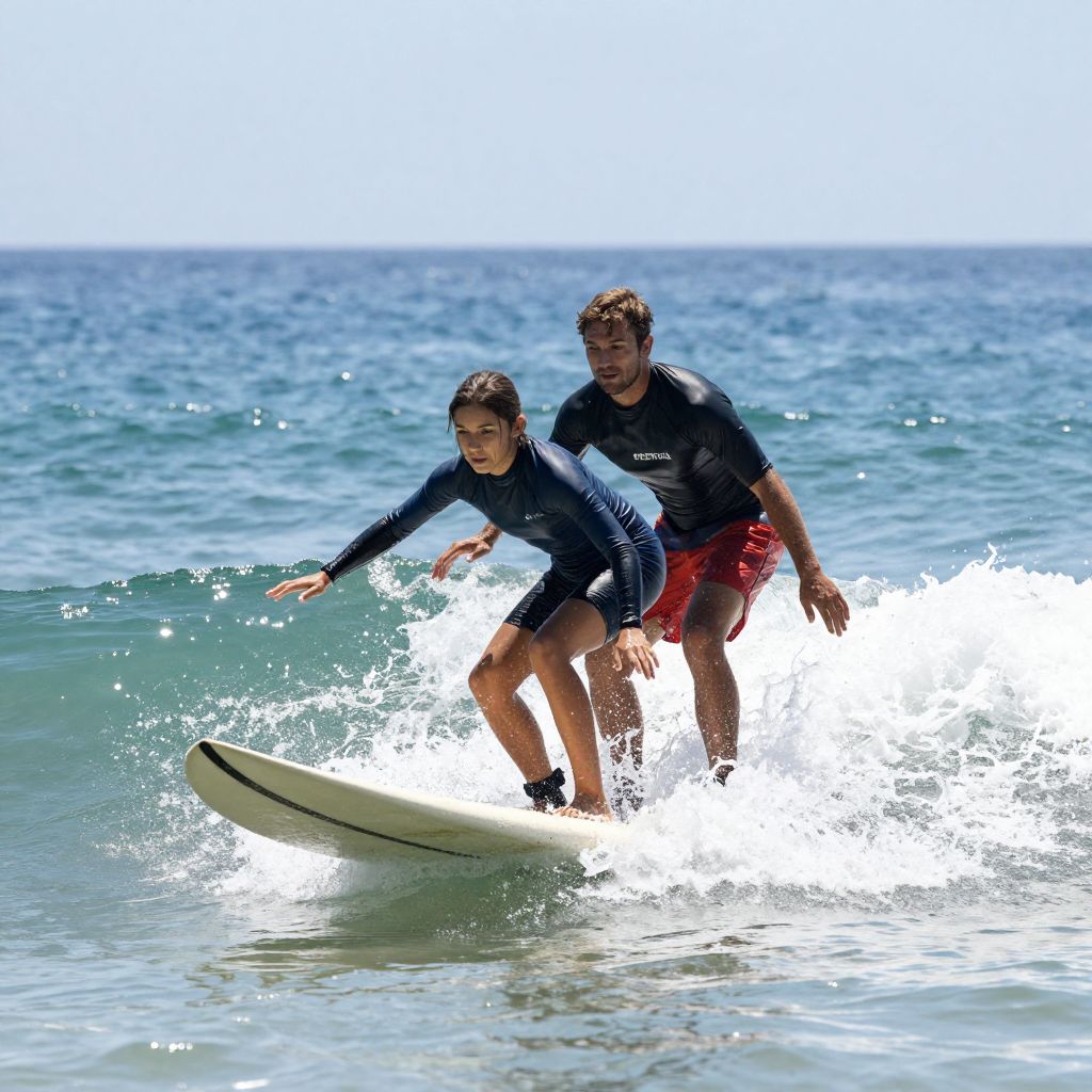 Surfing Lesson