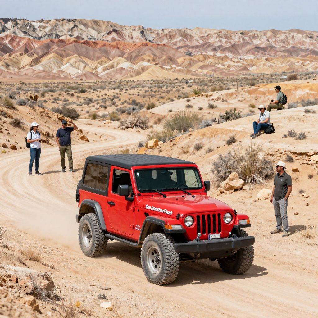 Red Jeep Tour San Andreas Fault