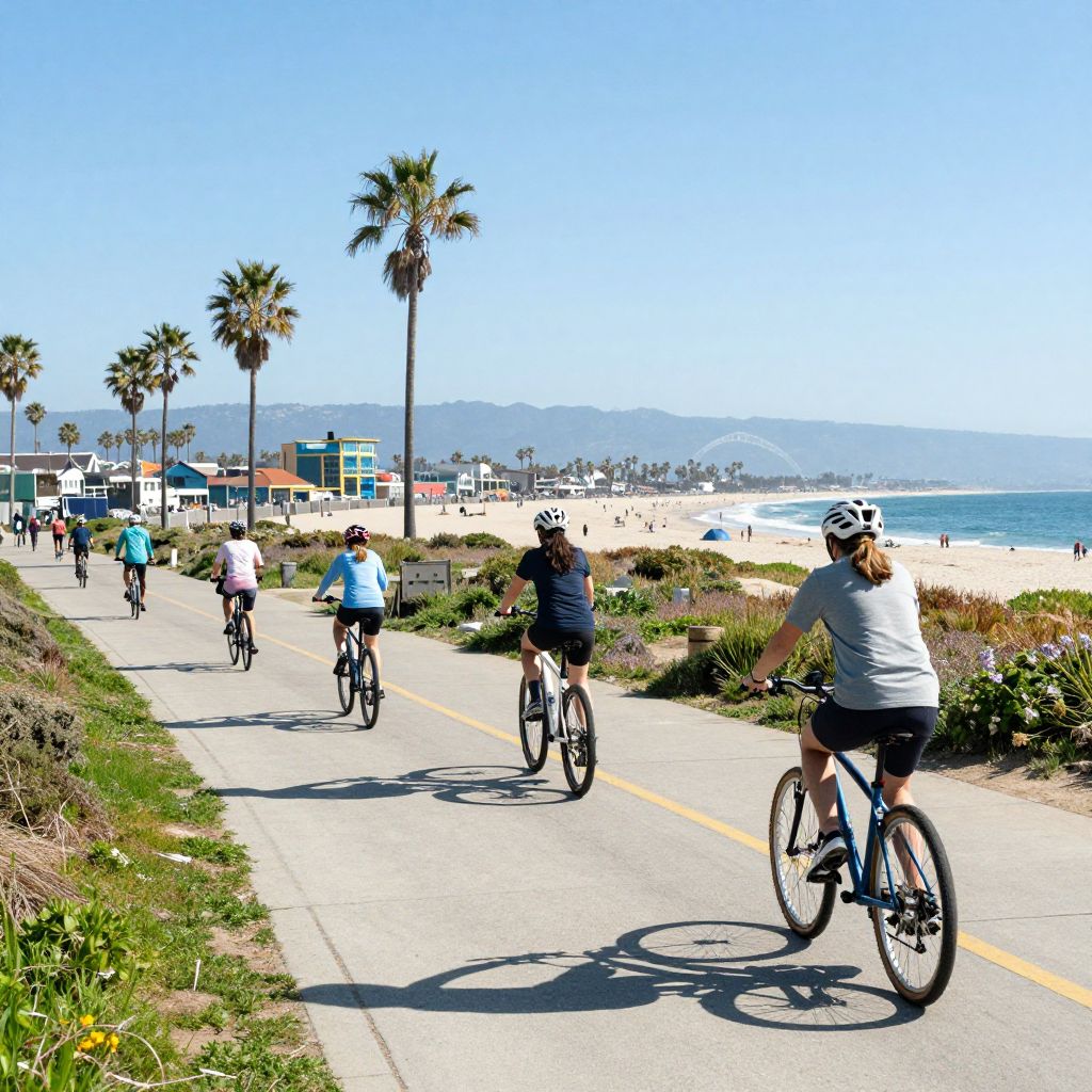 Santa Monica to Venice Bike Path