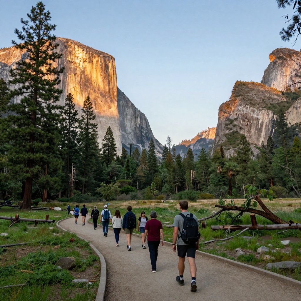 Hiking at Yosemite National Park & Mariposa Grove