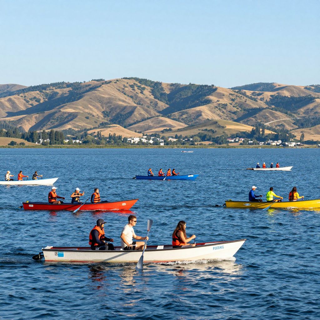 Boating at Lake Perris