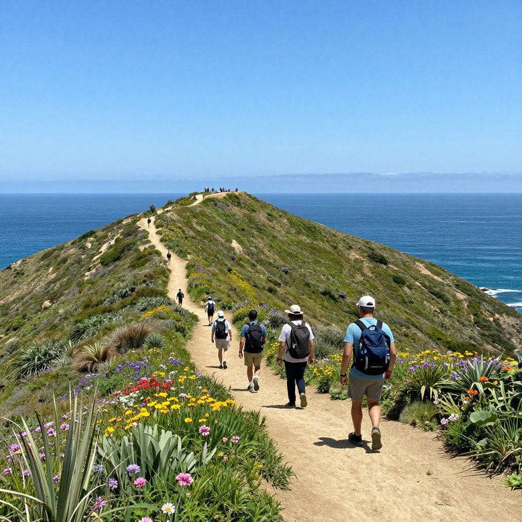 Hiking at Mori Point