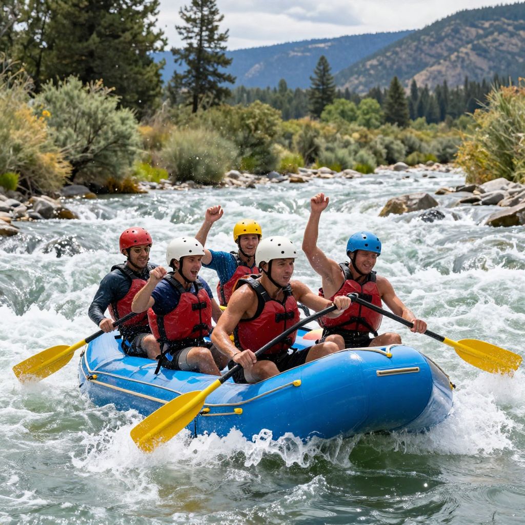 Whitewater Rafting on the South Fork American River