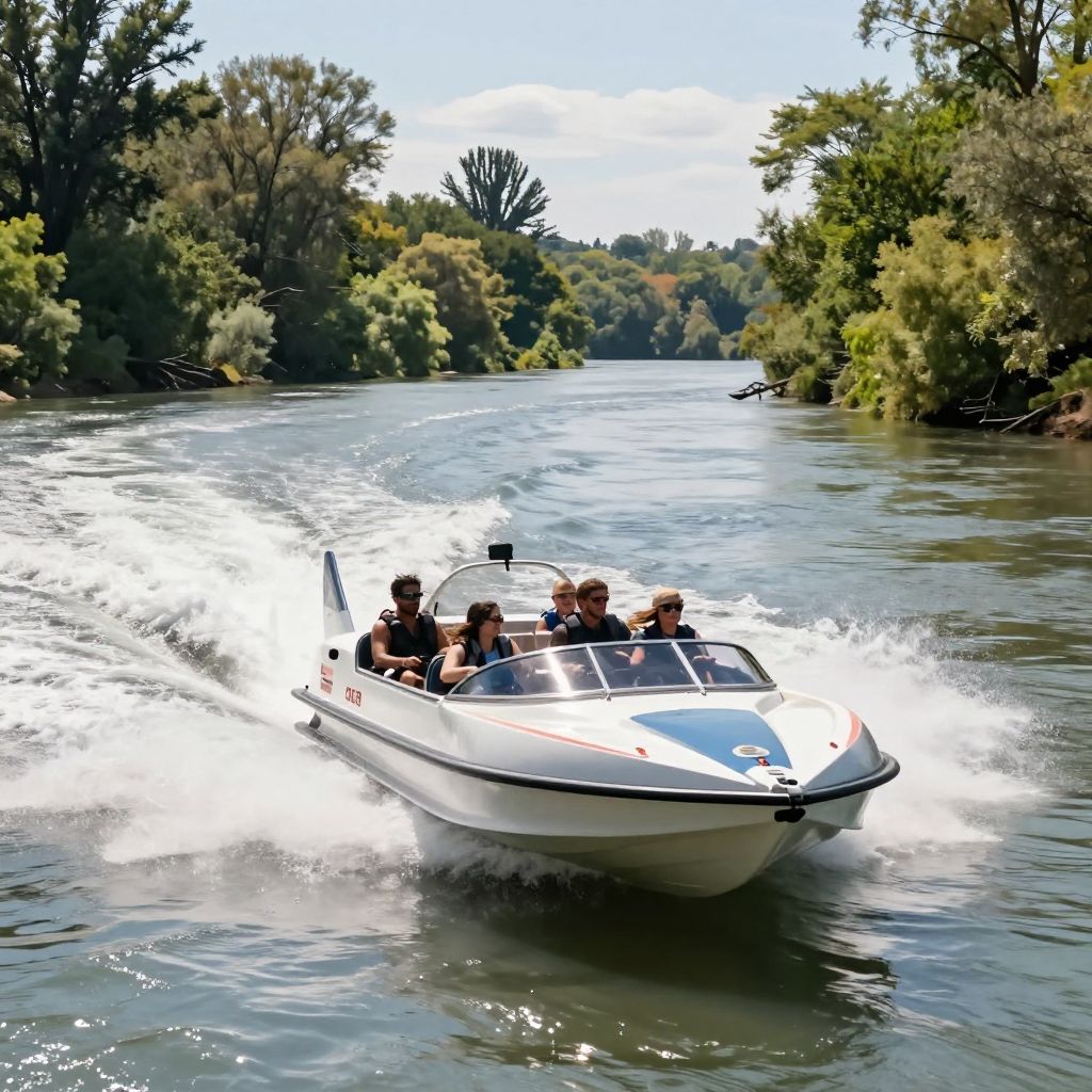 Jetboat Tours on the Sacramento River