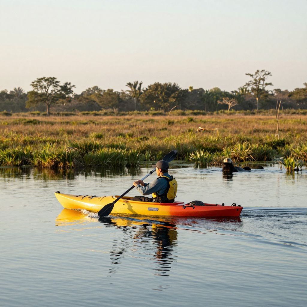 Kayaking at Elkhorn Slough