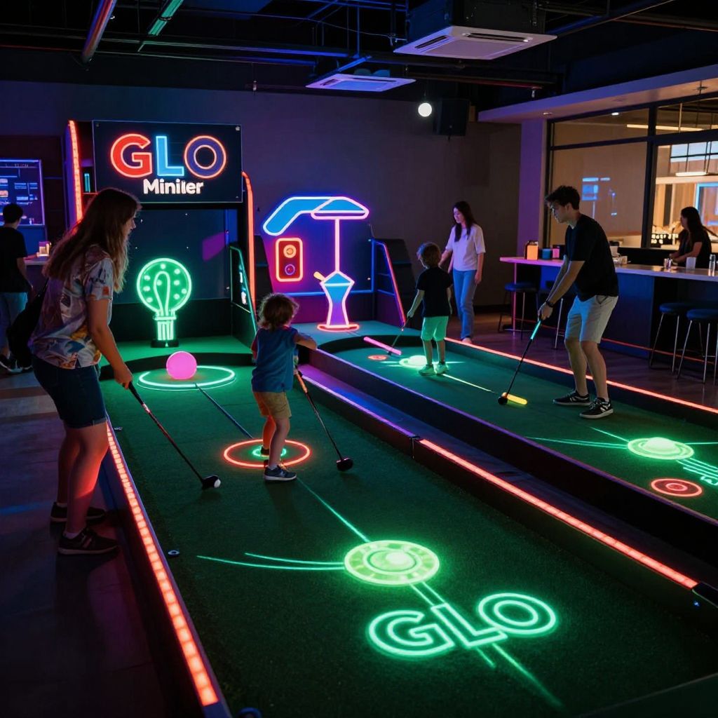 GLO Mini Golf