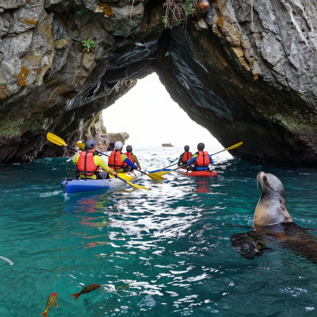 Kayaking in La Jolla