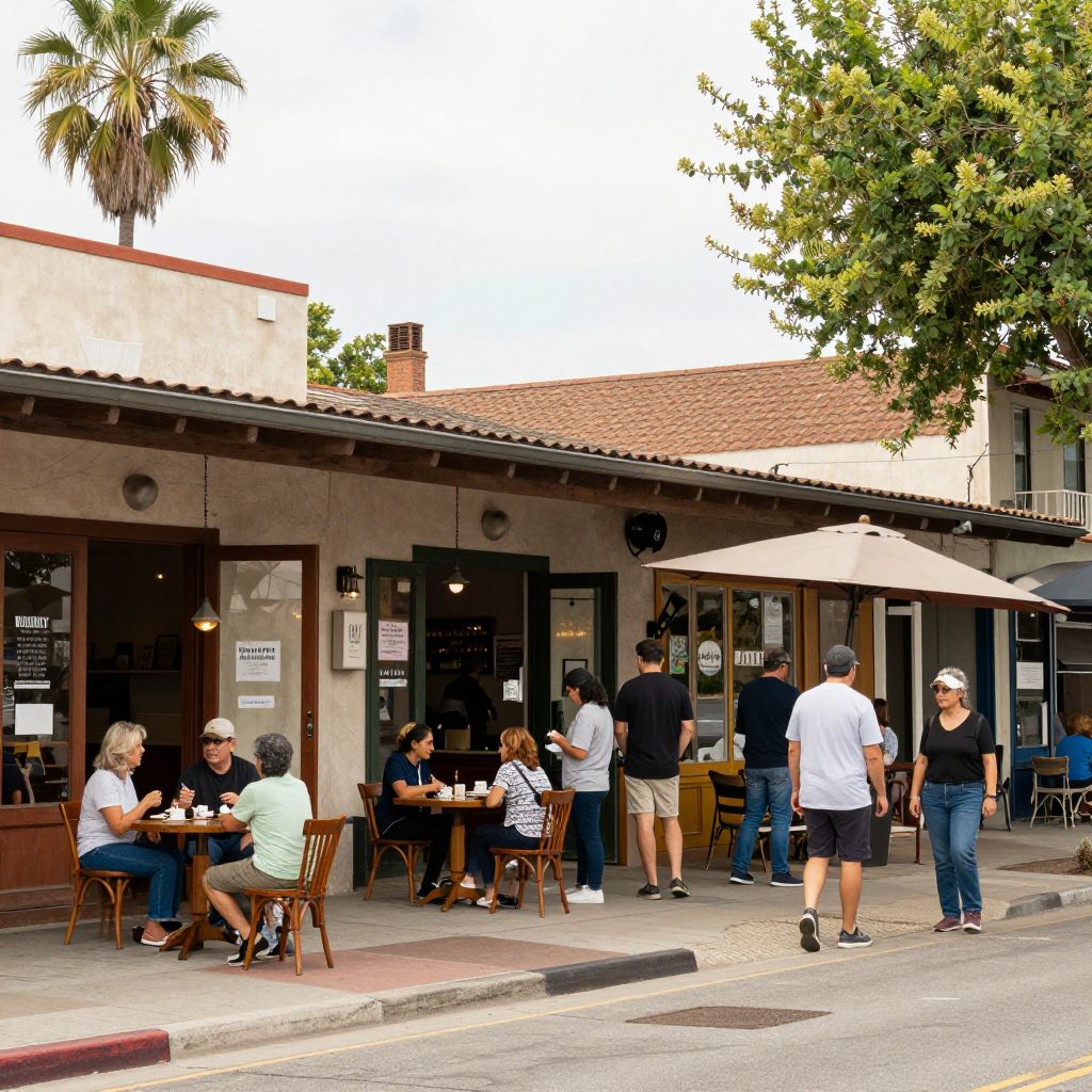 Verdugo Street Shops and Cafes