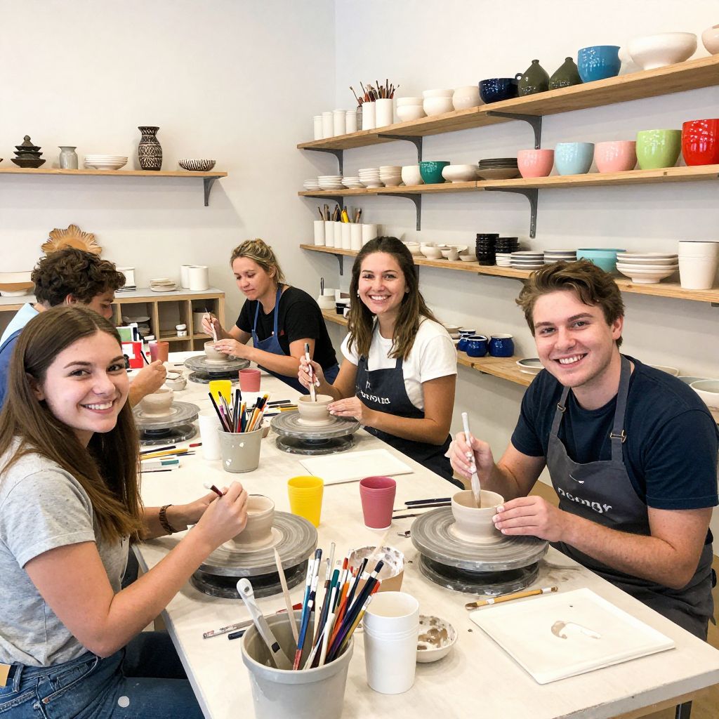 Color Café Pottery Painting