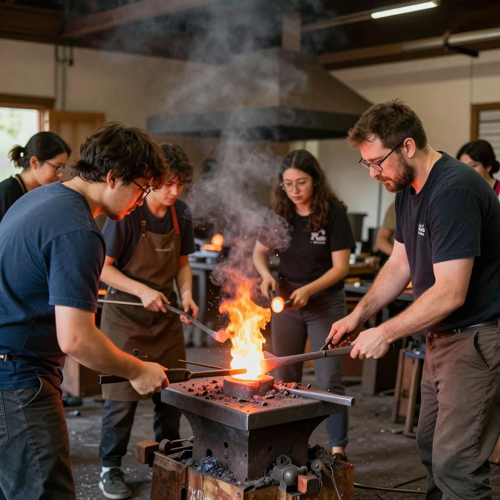 Adam’s Forge Blacksmithing Class