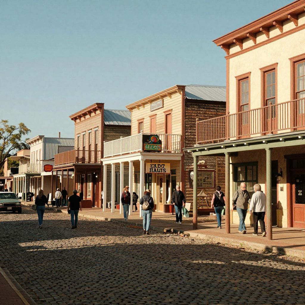 Historic Gold Rush Downtown of Sonora