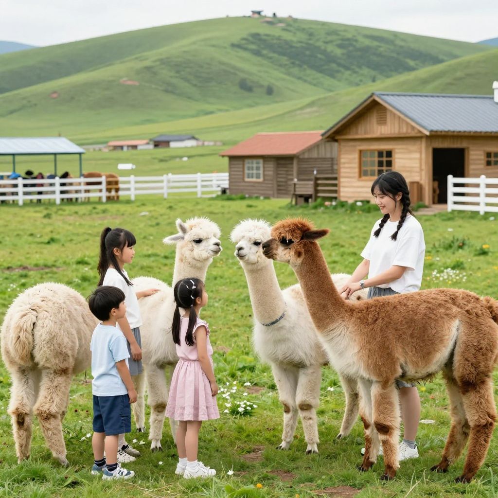 Adorable Alpacas ranch