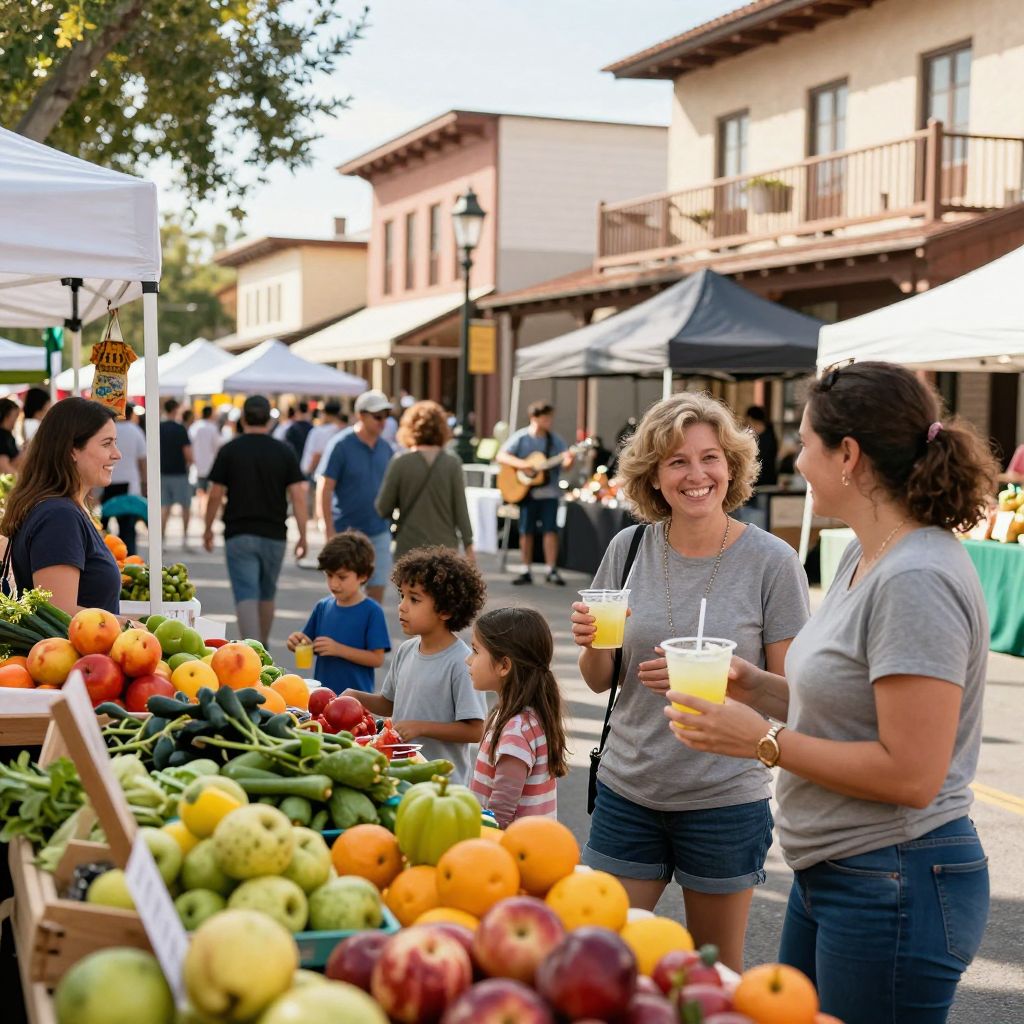Farmers' Market in Old Town Temecula