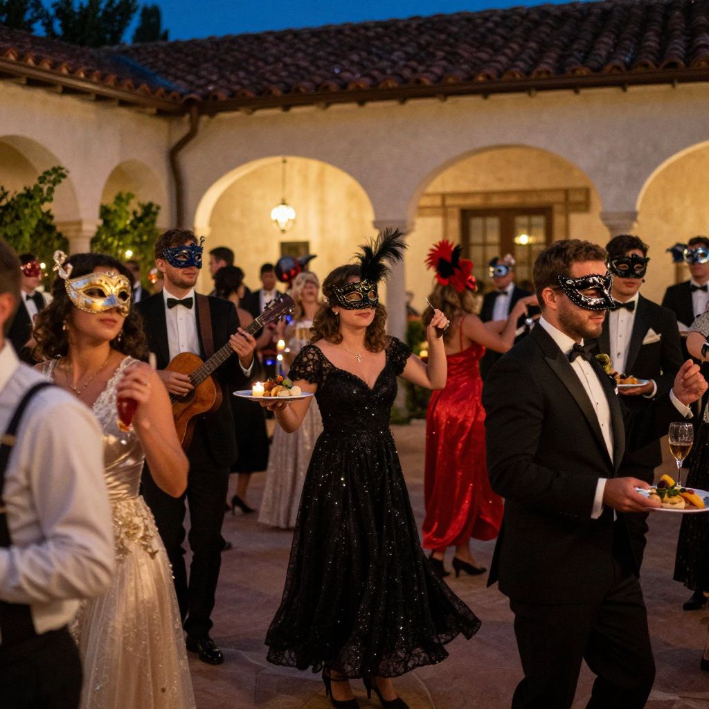 Masquerade Ball at Fazeli Cellars