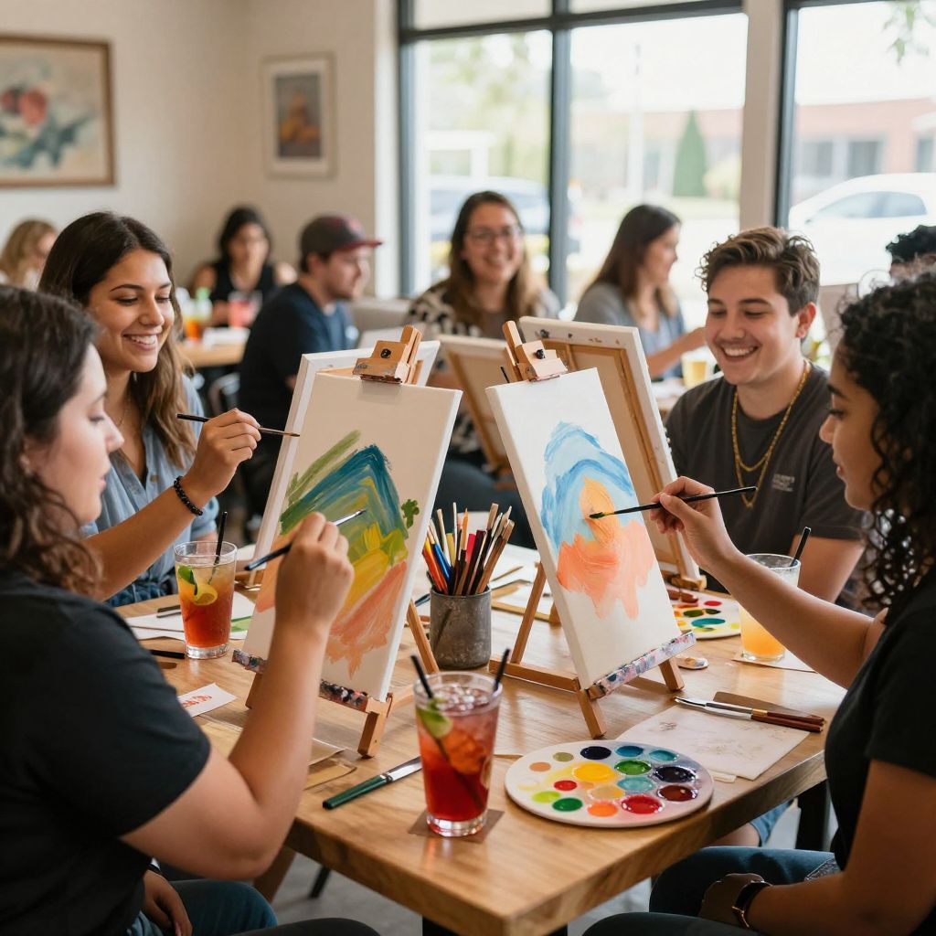 Paint & Sip at Kettle On Main
