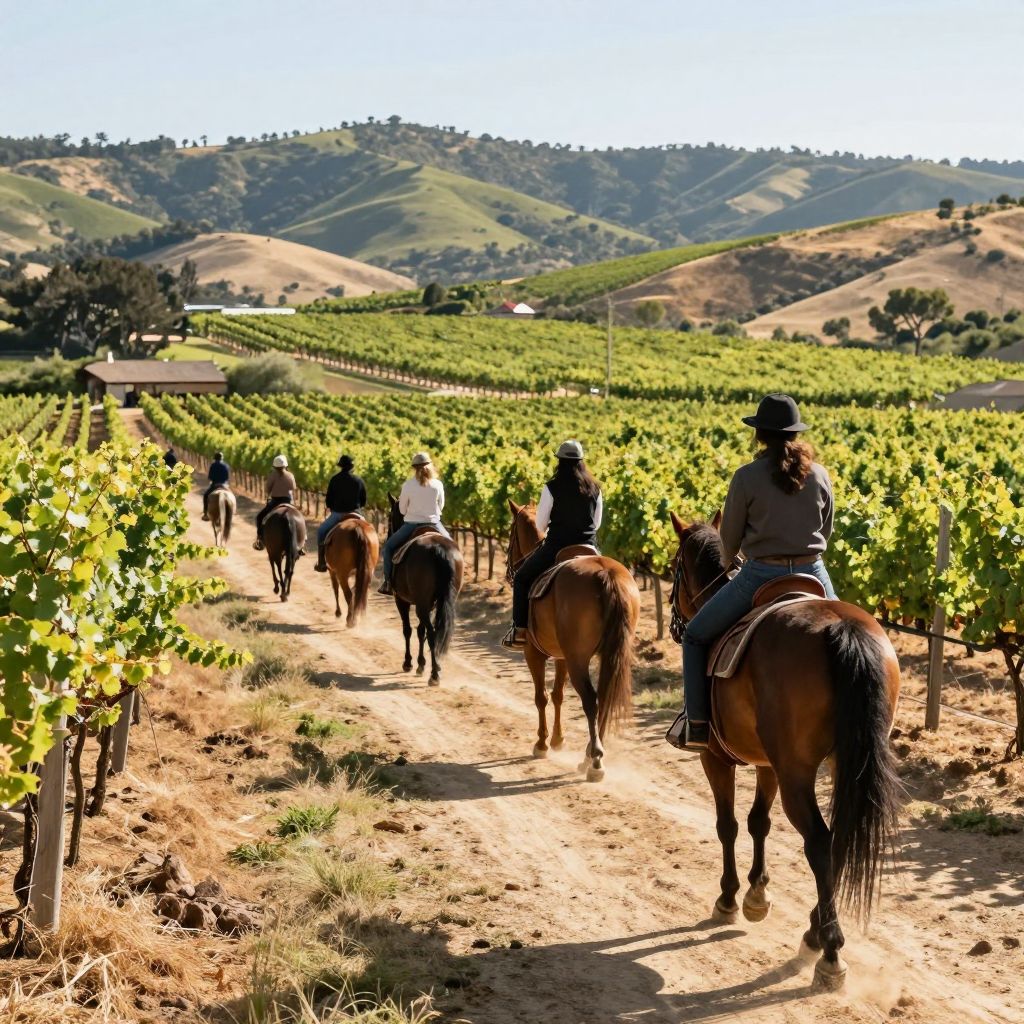 Horseback Riding in Wine Country