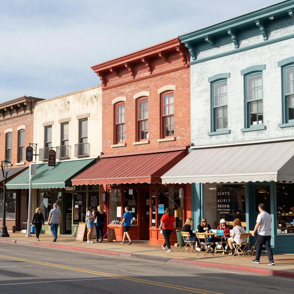 Uptown Whittier Shopping District