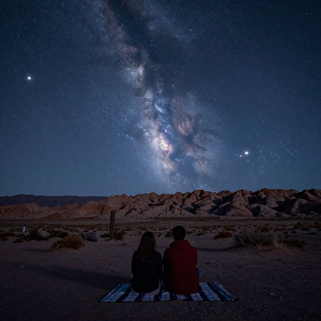 Stargazing in Yucca Valley
