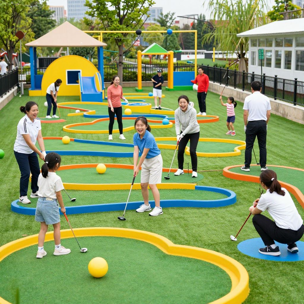 Miniature Golf at Belmont Park